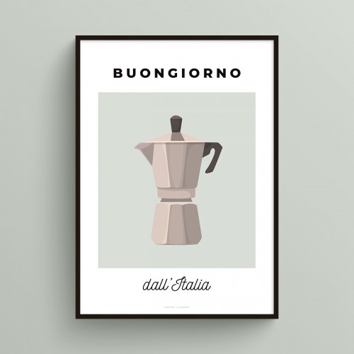 Affiche Moka Espresso