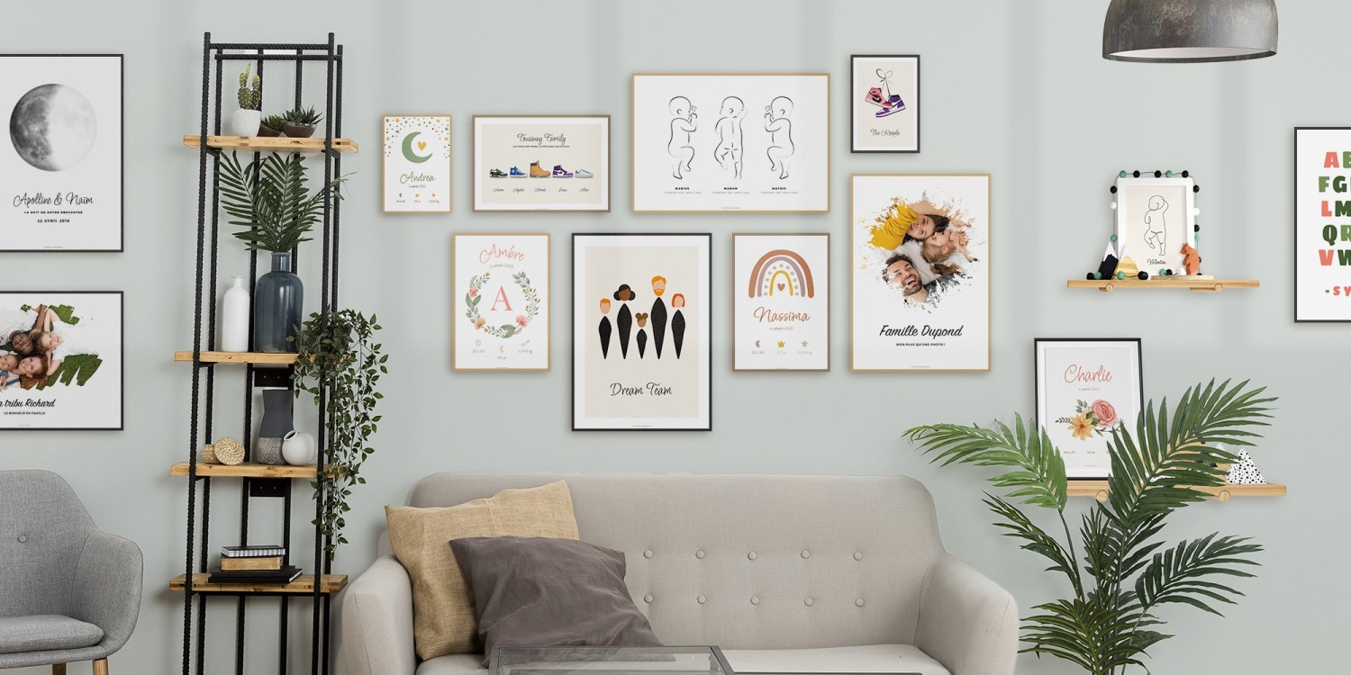 Posters à personnaliser